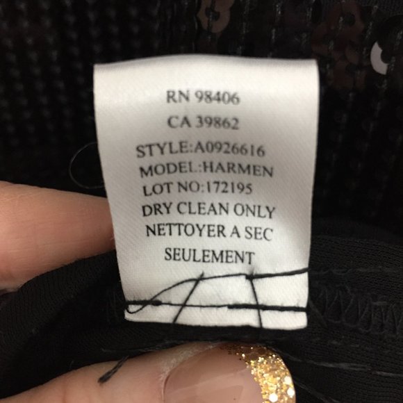 Theory 3/4 Sleeve Sequined Cocktail Dress size M - Picture 4 of 7